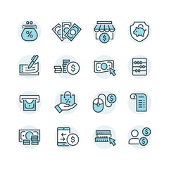 Business and finance web icon set