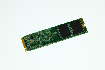 An NVMe M.2 512 GB SSD disk chip
