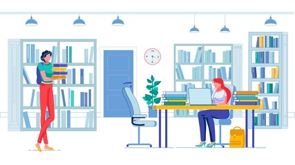 Educational and Library Service Supporting Student