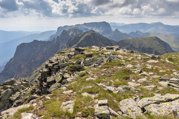 Landscape from Big (Golyam) Kupen peak, Rila Mountain