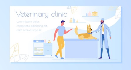 Landing Page Inscription Veterinary Clinic, Slide.