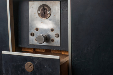 Billiards balls on billiards table. Billiard sport concept