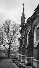 old Russian architecture, the Church in the city of Vladimir
