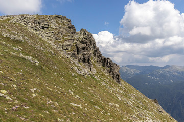 Landscape from Big (Golyam) Kupen peak, Rila Mountain