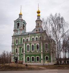 old Russian architecture, the Church in the city of Vladimir