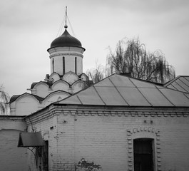 old Russian architecture, the Church in the city of Vladimir