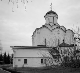 old Russian architecture, the Church in the city of Vladimir