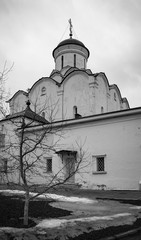 old Russian architecture, the Church in the city of Vladimir