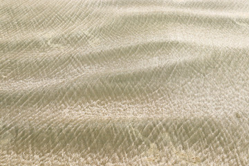 grey sand with a beautiful texture on the coast