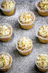Homemade Carrot Cupcakes