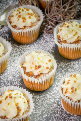 Homemade Carrot Cupcakes