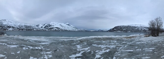 Arctic Landscape Norway Travel Snow Ice
