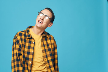 young man in sunglasses