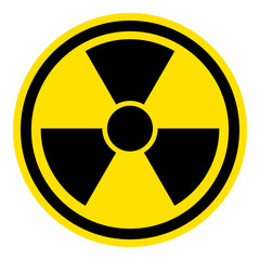 Fototapeta premium Warnschild Nuclear