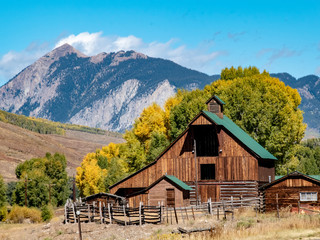 old barn in autumn © Images by Downing