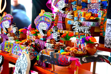 dia de muertos en coyoacan