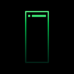 tablet nolan icon. Simple thin line, outline vector of internet things icons for ui and ux, website or mobile application