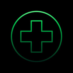 Hospital nolan icon. Simple thin line, outline vector of medical icons for ui and ux, website or mobile application