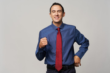 portrait of a handsome young man