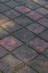 Stone pavement background