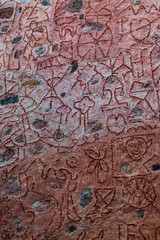 Ancient wall texture