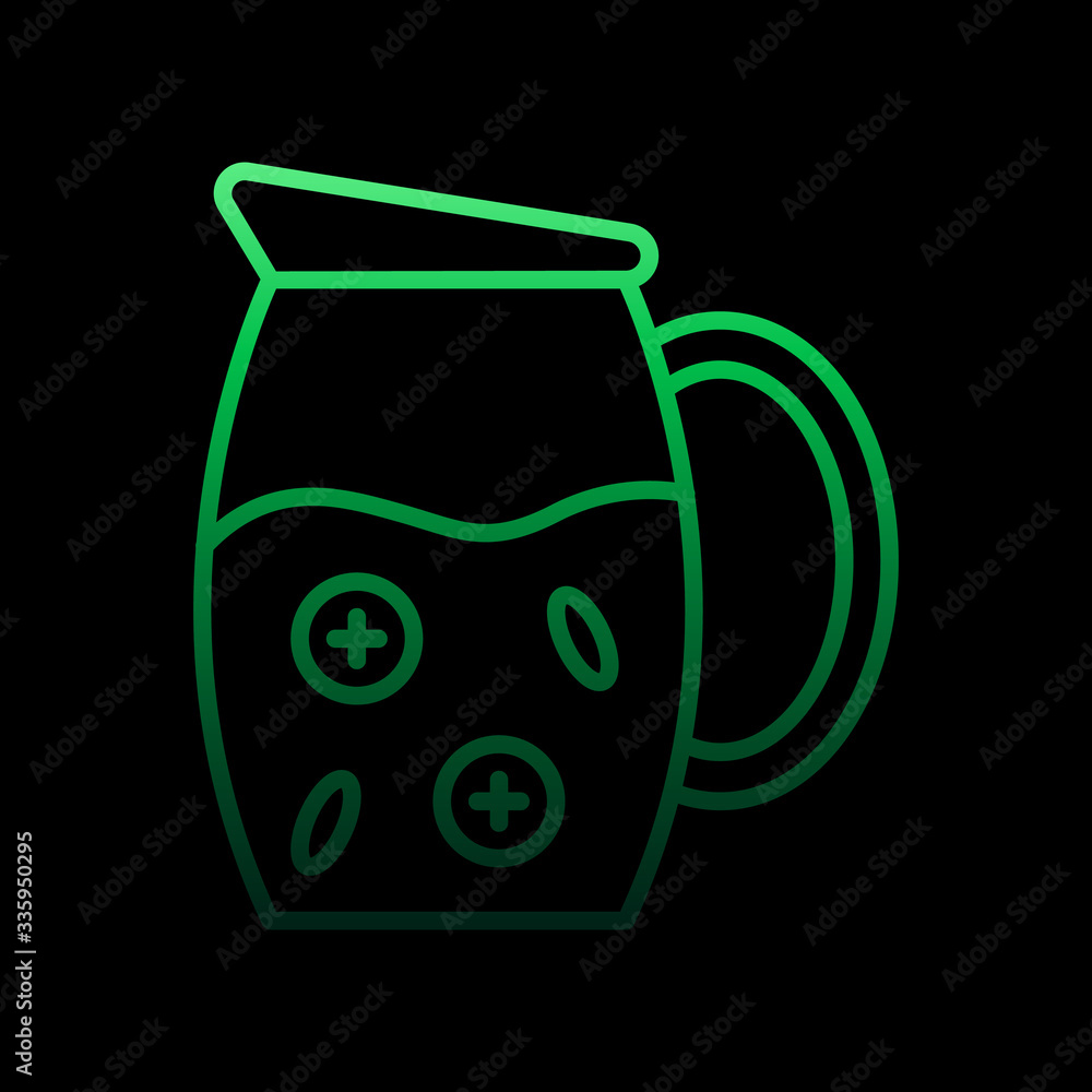 Poster lemonade nolan icon. simple thin line, outline vector of summer icons for ui and ux, website or mobi