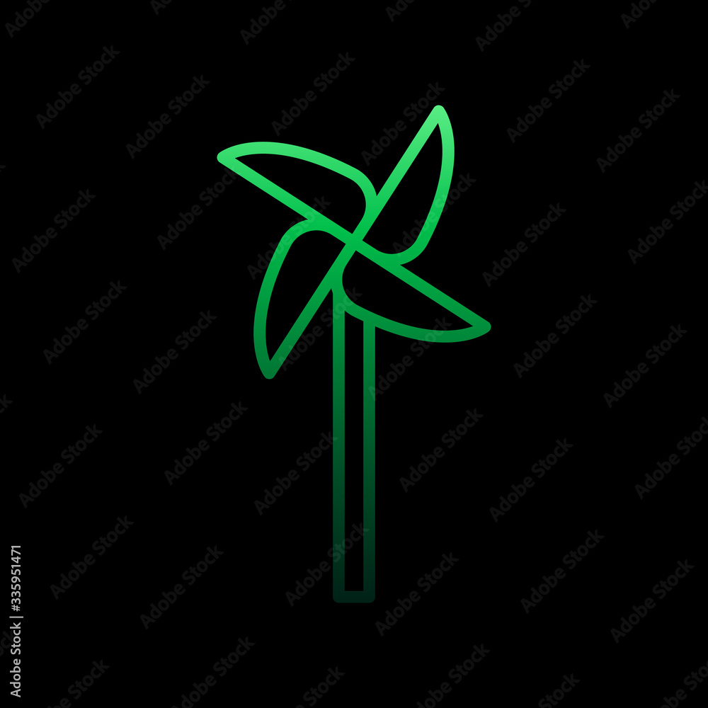 Poster mill nolan icon. simple thin line, outline vector of summer icons for ui and ux, website or mobile a