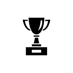 trophy icon vector design template