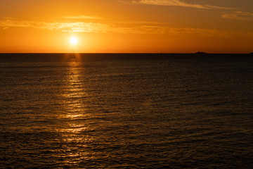 Atardecer en Colonia del Sacramento