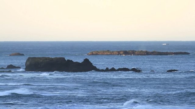 The wild Oregon coast offering a relaxin and dramatic Coastal landscape thats ever changing as the waves carve their way thru the sand and rocks part of the Samuel H Boardman Scenic Corridor.