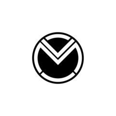 vmc letter original monogram logo design