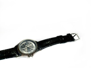 wrist watch isolated on white