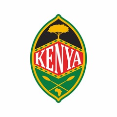 Kenya shield logo vector. Kenya shield symbol. aboriginal, badge, africa, african, adventure, concept, country, culture, design, element, emblem, embroidery, ethnic