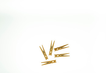 Clamps isolated against a white background