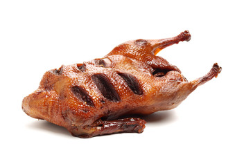 Shanghai Sauce duck on white background 