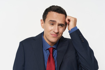 portrait of a handsome businessman