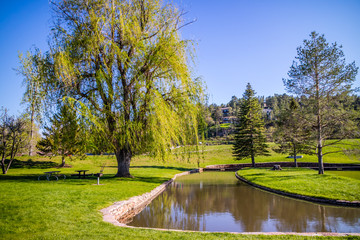 An overlooking view of nature in Rapid City, South Dakota