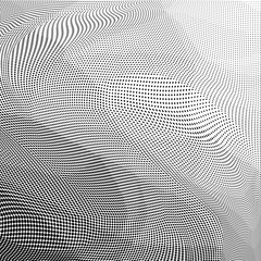 Grunge halftone dots pattern texture background. Low poly design
