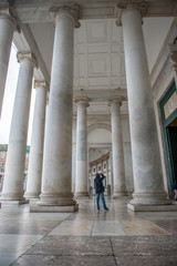 Obraz premium San Franciso di Paola portico