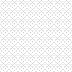 black white seamless pattern with fish scales - 335977687