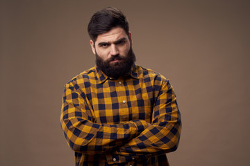 portrait of a handsome young man