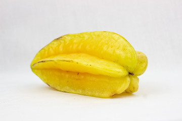 Start fruit with white background