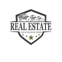 real estate modern logo designs and protection