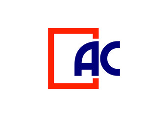A C Initial Letter Logo design vector template, Graphic Alphabet Symbol for Corporate Business Identity