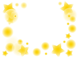 ふんわり透明感のあるイメージスターゴールド