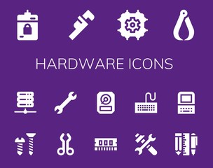 hardware icon set