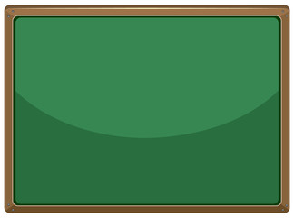 Background design template with green board