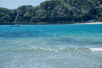 静岡県　伊豆下田　弓ヶ浜