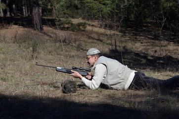 Unformal shooting range near Kiev.