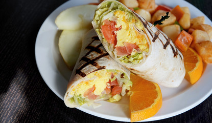 Breakfast wrap